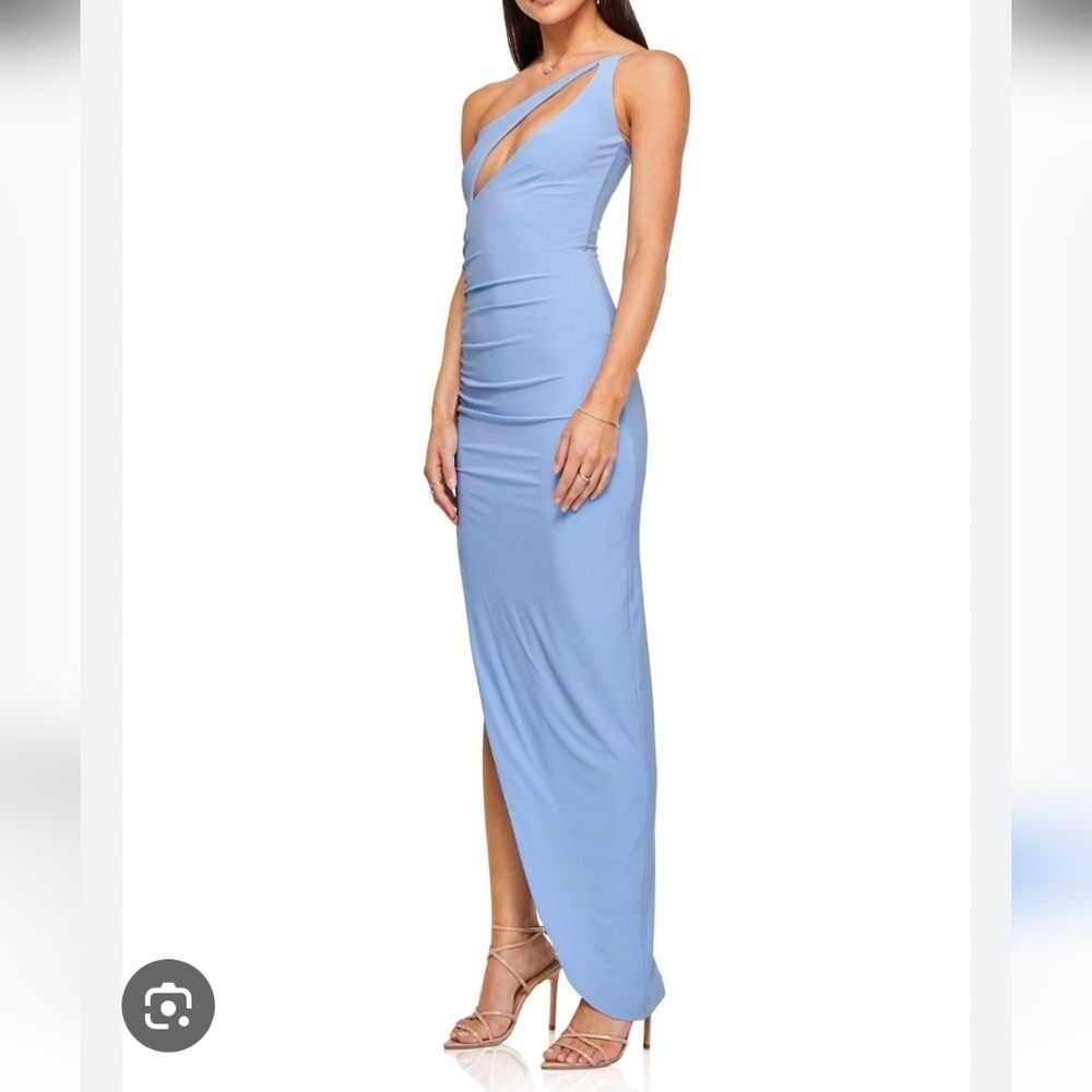 Nookie-"Envy" NWT Maxi Dress in Blue-Size Medi